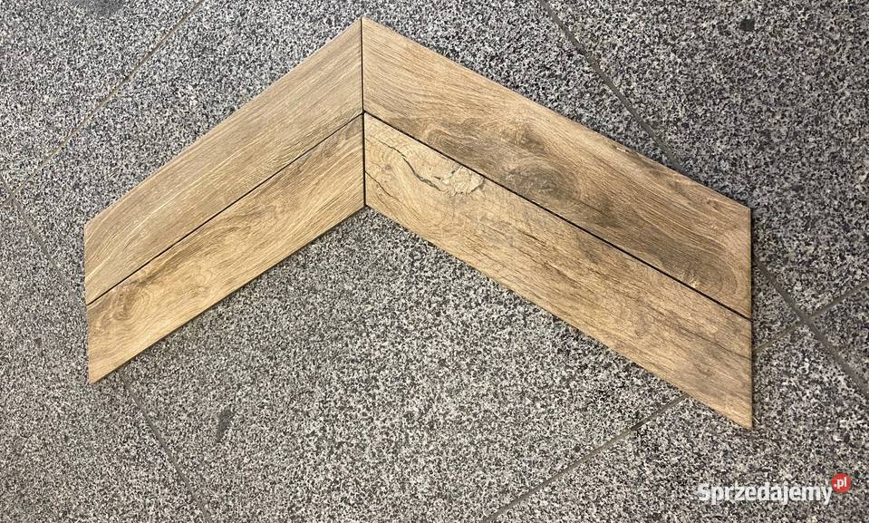 gres płytka jodełka brown 8x40 Home design Zakopane