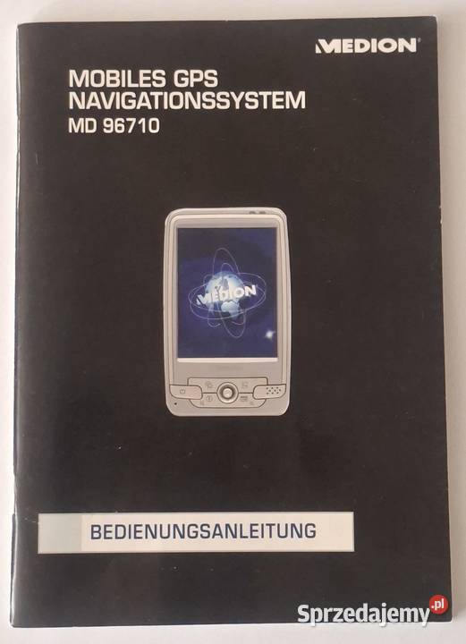 Instrukcja Mobiles GPS Navigationssystem MD