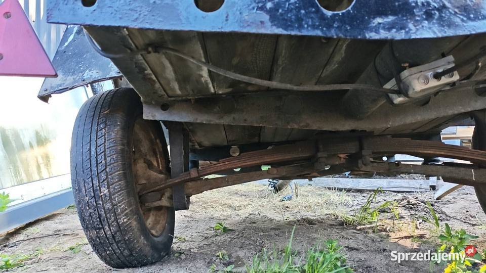 Solidna przyczepka SAM DMC 500 z dokumentami Do samochodów osobowych