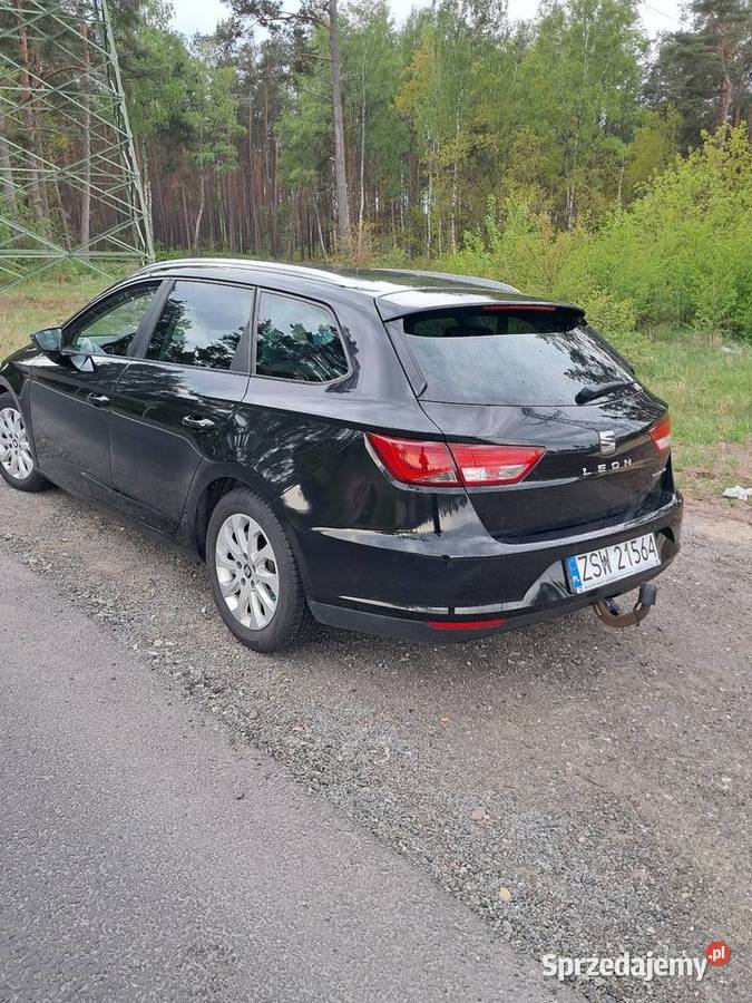 Seat leon 16 tdi 2014 skórzana tapicerka Świnoujście sprzedam