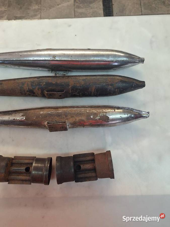 Tłumik kolanko wydech komar romet motorynka ogar Strzyżów