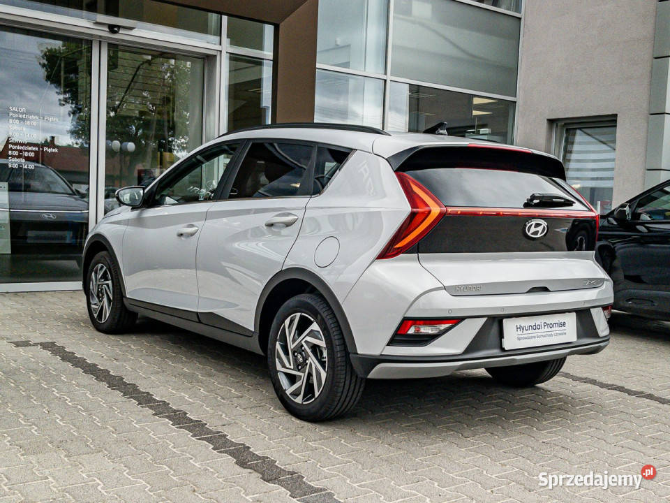 Hyundai Bayon 12MPI 79 SMART DESIGN Salon kurtyny powietrzne