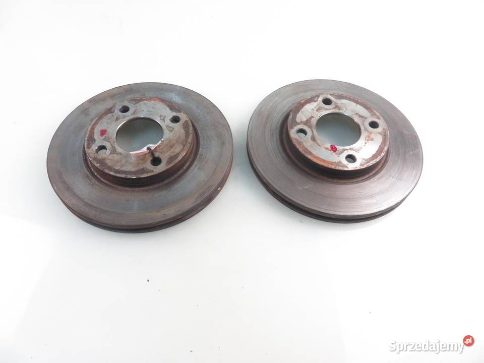 TARCZE HAMULCOWE PRZÓD KOMPLET FORD FOCUS MK1 I