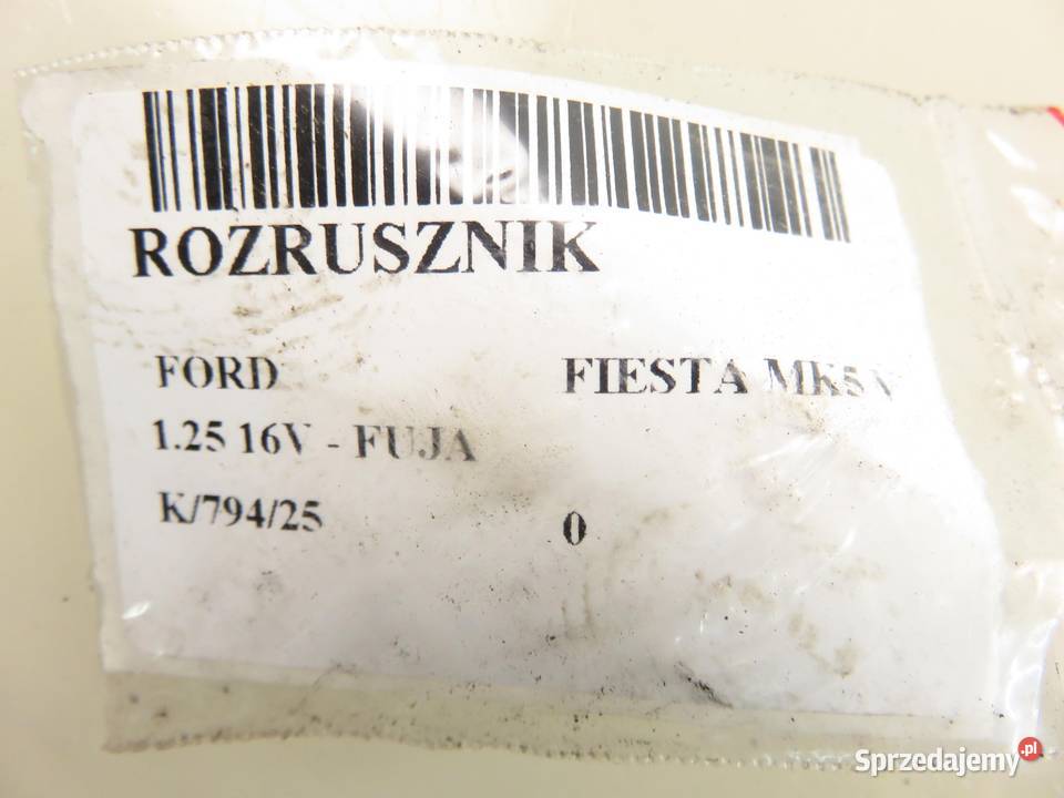 ROZRUSZNIK FORD FIESTA MK5 V 125 16V 2S6U11000CB osobowe