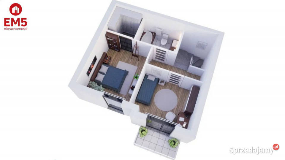 Mieszkanie Białystok 635m2 3 pokoje 63.5m2