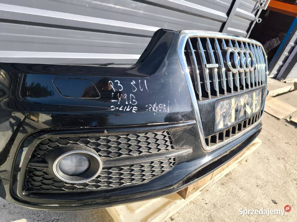 ZDERZAK PRZÓD AUDI Q3 8U LY9B POD SPRYSKIWACZE S śląskie Przystajń sprzedam