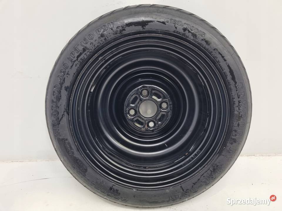 KOŁO DOJAZDOWE Toyota Yaris II dojazdówka 12570 Samochodowe lubelskie Chełm