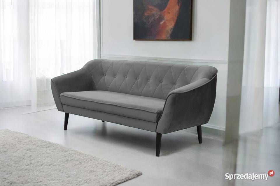 Sofa Maya 3 Osobowa Ciemnoszara Dostawa 0 Tarchały Małe