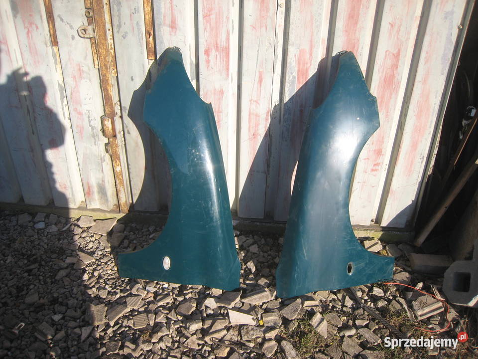 Błotnik przedni prawy Peugeot 206 zielony KRG małopolskie