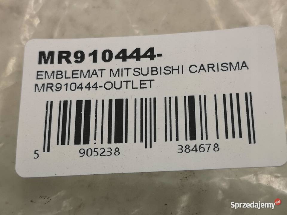 EMBLEMAT MITSUBISHI CARISMA 2006 NOWY ORYGINALNY lubelskie