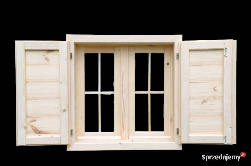 Okno okna drewniane do altandomków drewnianych Radomsko