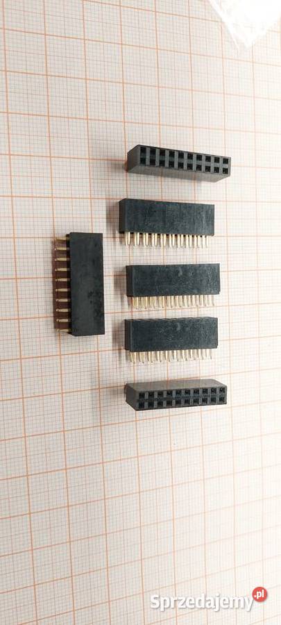 Gniazdo kołkowe żeńskie Gold 2x10 20 DIP 24 Części i akcesoria Czechowice-Dziedzice