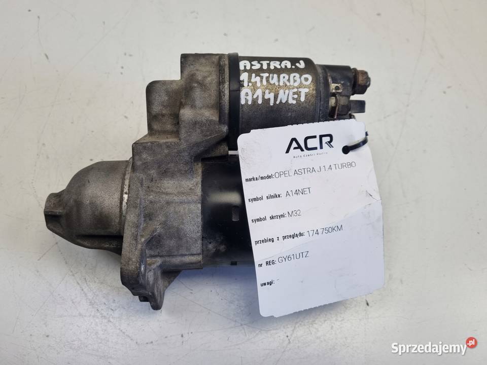 ROZRUSZNIK bosch 0001107522 Opel Astra IV J 14 T lubelskie Rudka