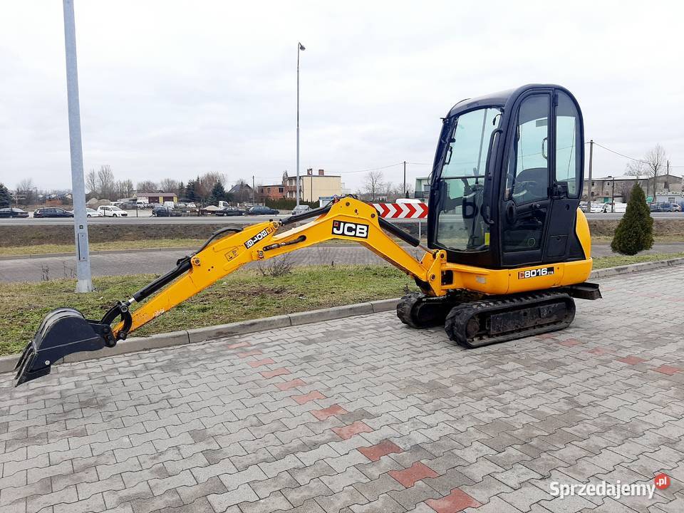 JCB 8016 2014r 2300 mth GWARANCJA możliwy Gniezno sprzedam