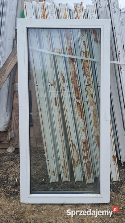 OKNA KacprzaK Witryna 60x130 FIX Używany PCV Siedlce