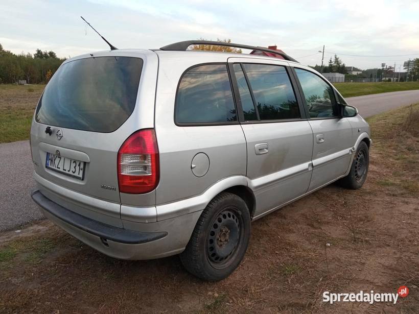 OPEL ZAFIRA 20 DIESEL OC I PT 042026 Samochody osobowe mazowieckie Grójec sprzedam