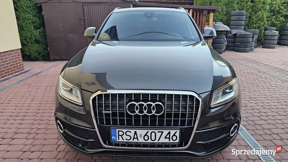 Audi Q5 20TDI 190 2015r Lift SLine 4x4 Automat czujnik zmierzchu podkarpackie Zarszyn