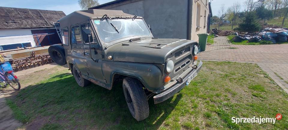 UAZ 469 LPG sprawne napędy pali jeździ Łódź