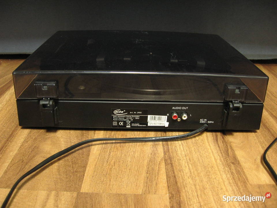 ELTA Gramofon z nowym paskiem i igłąpółautomat 3 Świebodzice