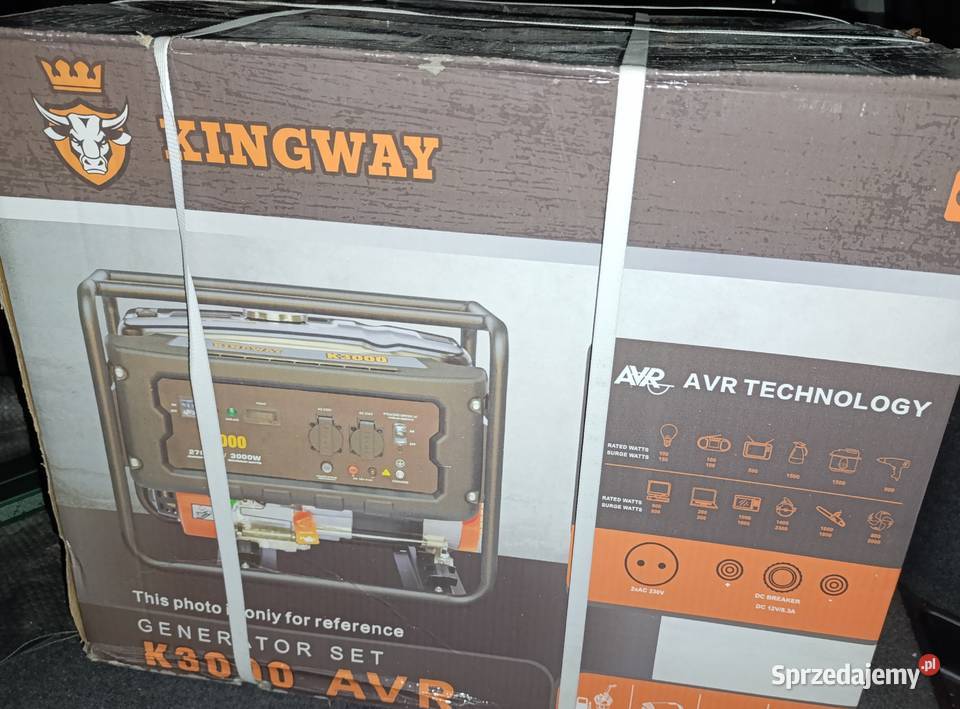 Sprzedam agregat prądotwórczy KINGWAY K3000 Czudec