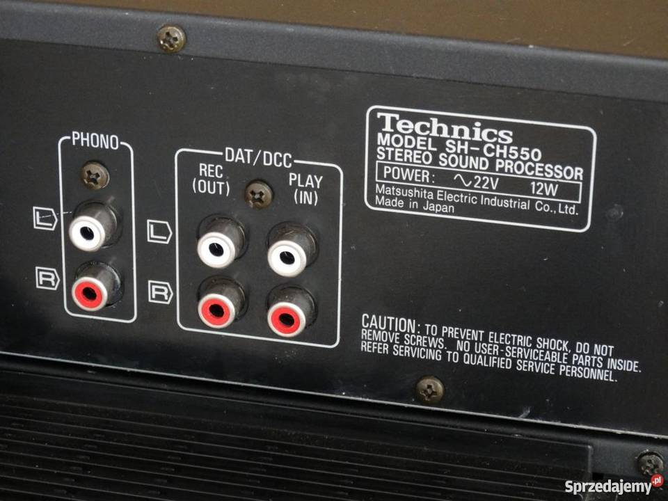 Amplituner Technics z korektorem mocny WYSYŁKA Jasło