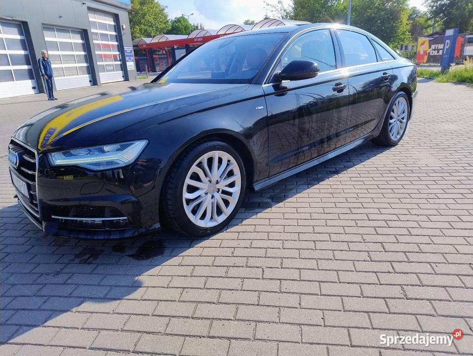 Sprzedam ładne audi A6 limusine czarny Łódź sprzedam