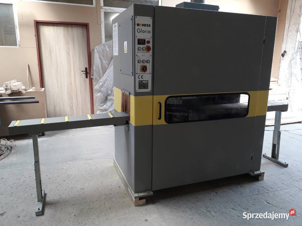 Szlifierka pasowa dwustronna przelotowa Hess Chodzież