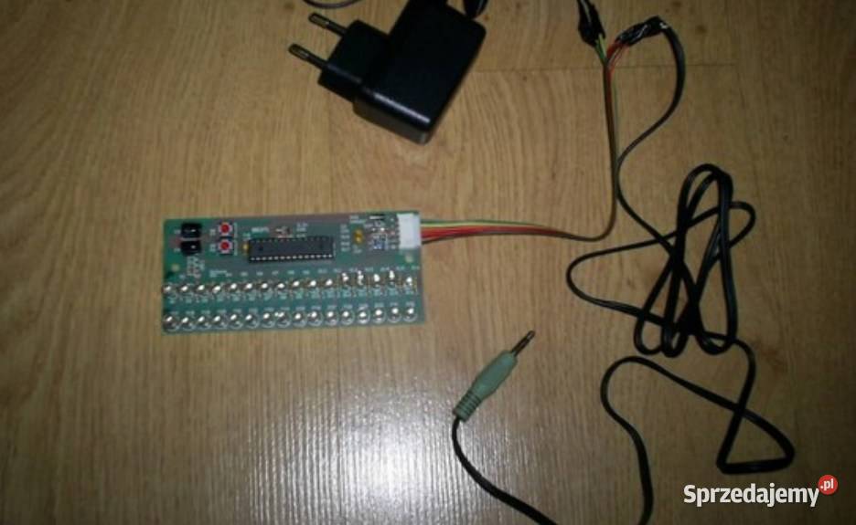 Wskaźnik wysterowania audio 2x16 LED niebieski Oświetlenie Olkusz