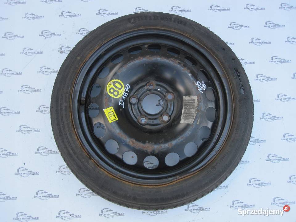 OPEL ASTRA J K koło dojazdowe 1157016 92M 5x105