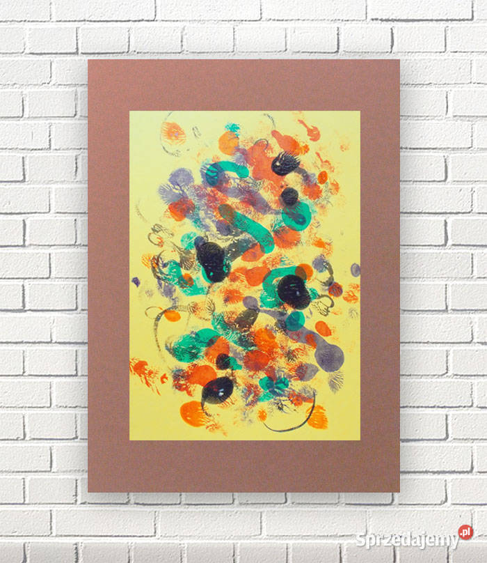 fajna abstrakcja na ścianę nowoczesny obraz loft