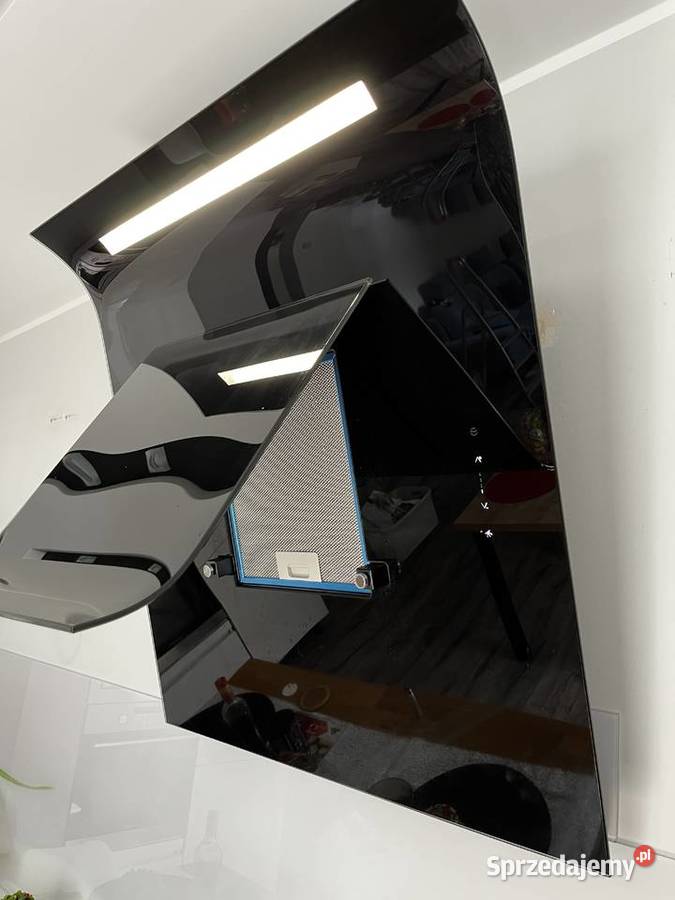 Okappochłaniacz ELICA Sinfonia 80 czarne szkło Funkcja pochłaniacza Okapy Kołobrzeg sprzedam