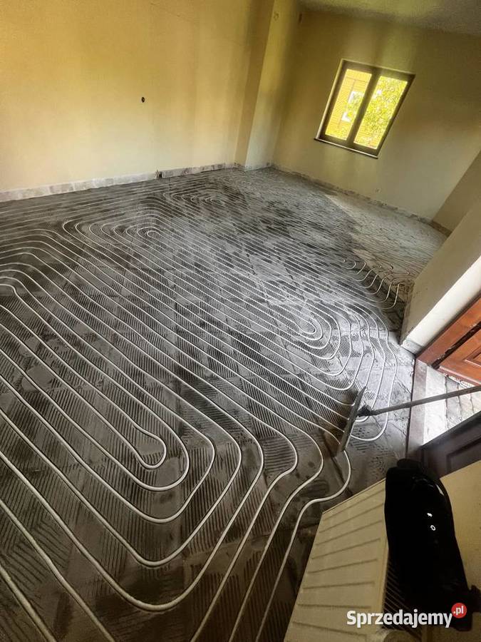 Frezowanie pod ogrzewanie podłogowe Małopolska Słopnice