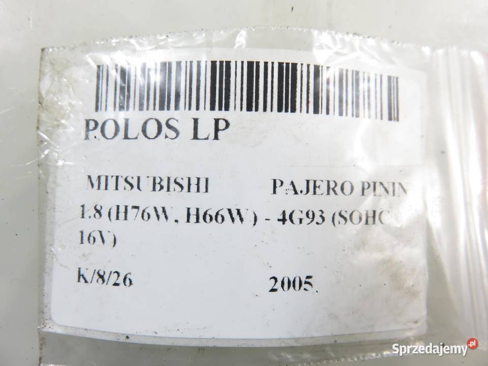 PÓŁOŚ LEWA PRZEDNIA MITSUBISHI PAJERO PININ 18 osobowe małopolskie