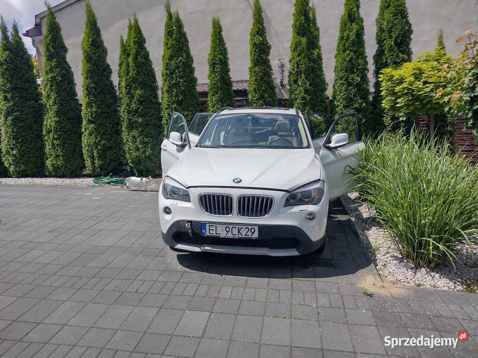 Sprzedaż auta z uszkodzonym silnikiem BMW X1 kurtyny powietrzne X1 Zgierz