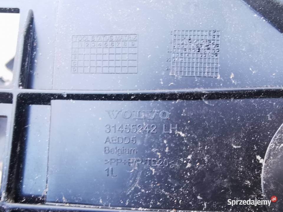Ślizg mocowanie zderzaka przód lewy lh volvo Sieraków