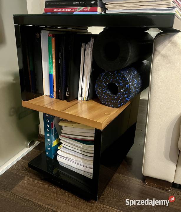 Ława stolik 70x110x22 z gazetownikiem 50x45x68 70cm Stoliki kawowe i ławy sprzedam