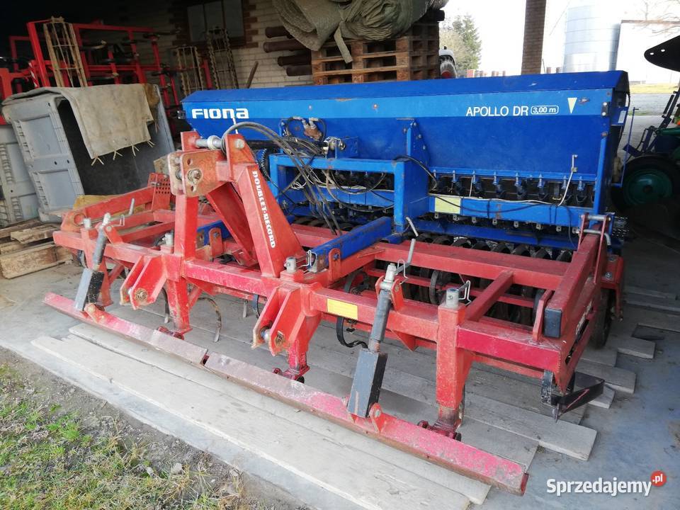 Zestaw siewny 3m nabudowany Fiona agregat