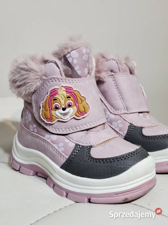 Śniegowce 20 psi patrol Skye buty dziecięce różowy Kraków sprzedam