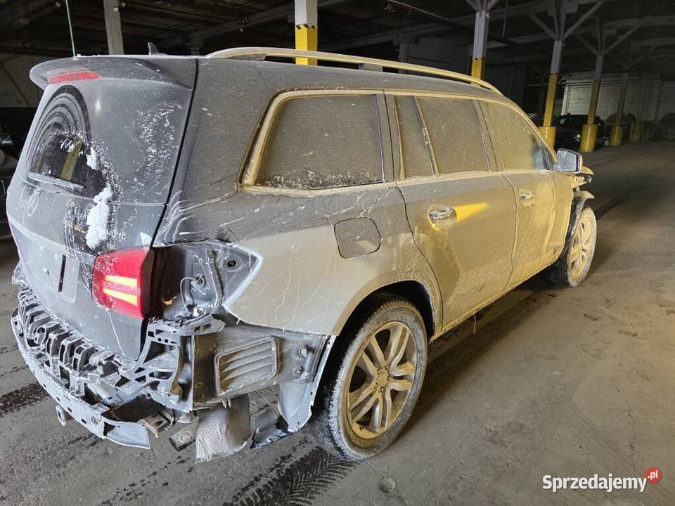 Mercedes GLS 2017 20 AWD uszkodzony w drodze o Żórawina