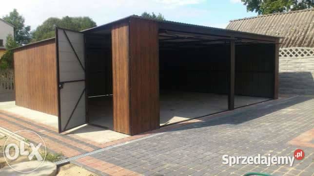 Garaż Blaszany Drewnopodobny Brama Furtka Garaże samodzielny Jarosław
