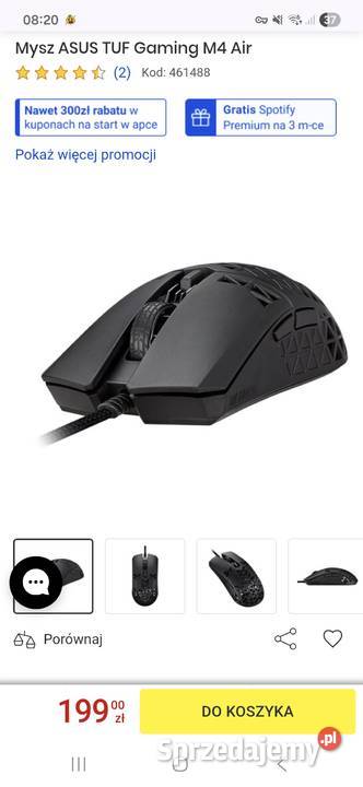 Myszka Pro prawie Akcesoria (Laptop/PC) Krzyż Wielkopolski