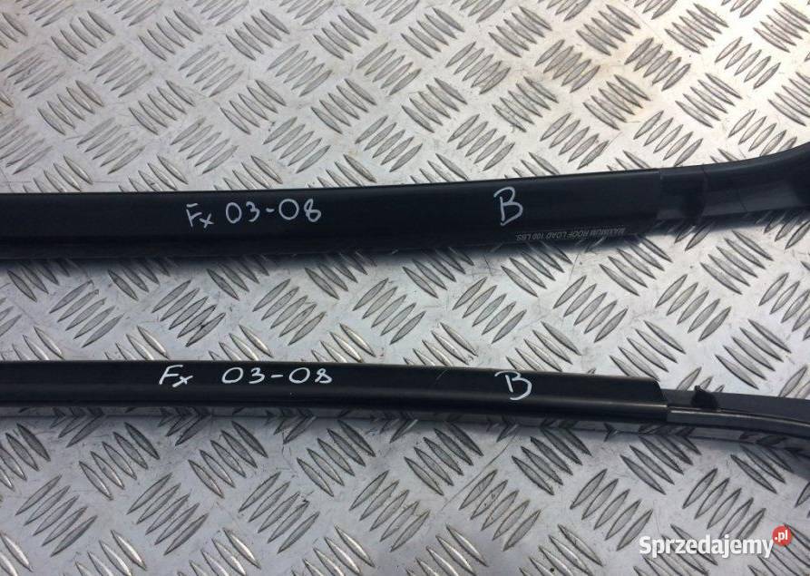 INFINITI FX35 FX45 0308 RELING RELINGI DACHOWE wielkopolskie