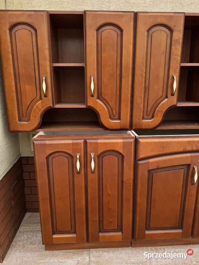 Komplet mebli kuchennych Bawaria szafki kredens