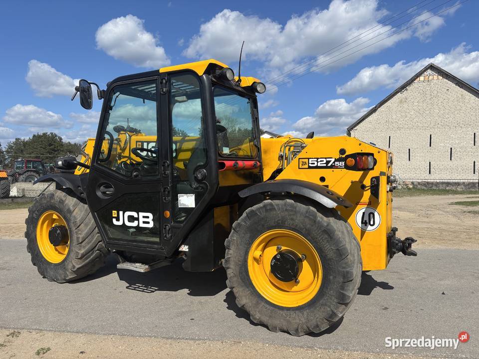 Ładowarka teleskopowa JCB 527 Laski
