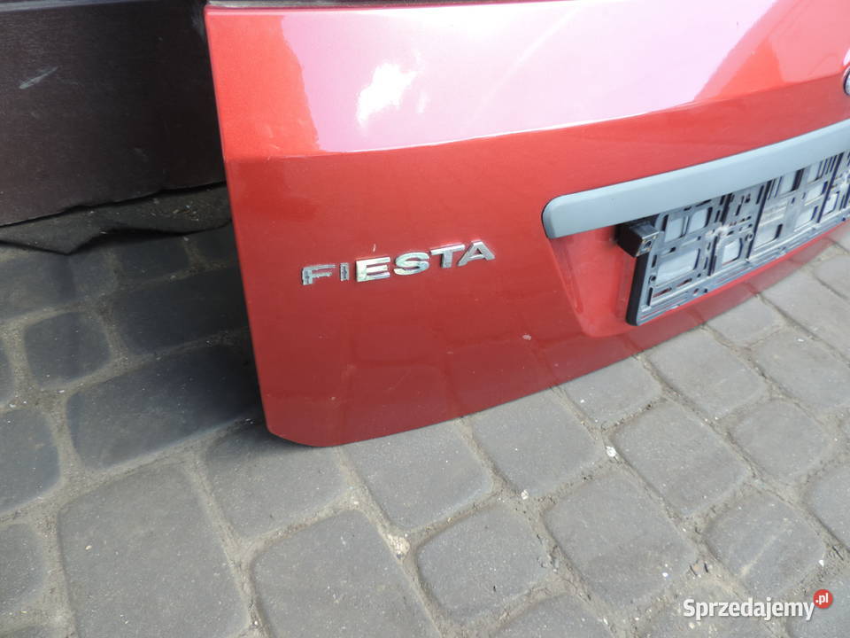 FORD FIESTA MK6 FL KLAPA BAGAŻNIKA 5D KOLOR T5 Rok produkcji 2006 Nowy Sącz