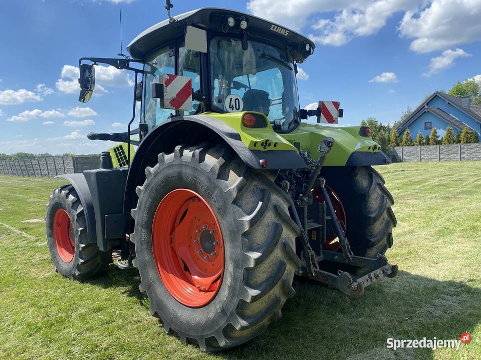 Claas Arion 630 cis pneumatyka tuz 2019r Biała