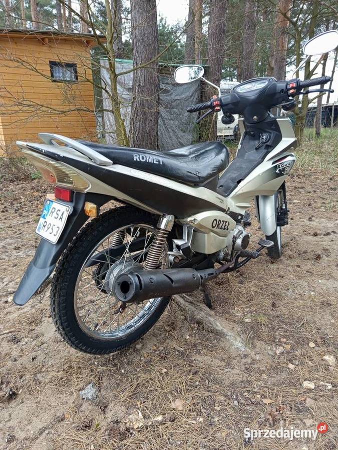 SKUTER ROMET OGAR 900 Przebieg 7700 Ostrowy nad Okszą sprzedam