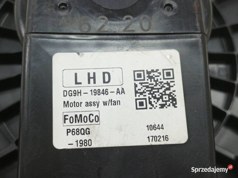 DMUCHAWA NAWIEWU REZYSTOR DG9H19846AA osobowe
