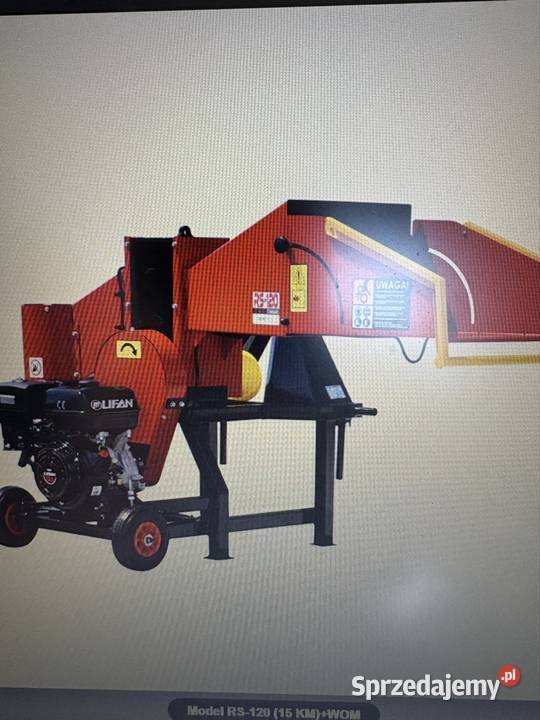 Rębak spalinowy Rs 120 Wom podkarpackie Rzeszów