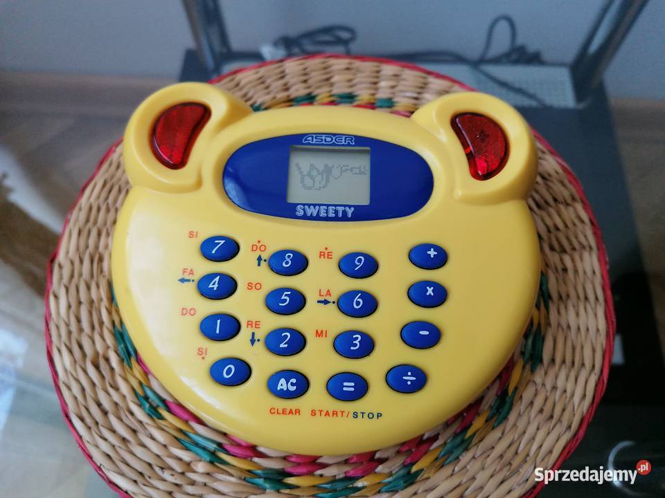ELEKTRONICZNA GRA EDUKACYJNA SWEETY ASDER łódzkie Łódź sprzedam